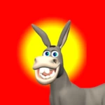 talking donald donkey android application logo